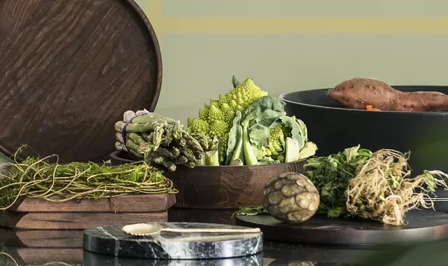 Subtle shades of green